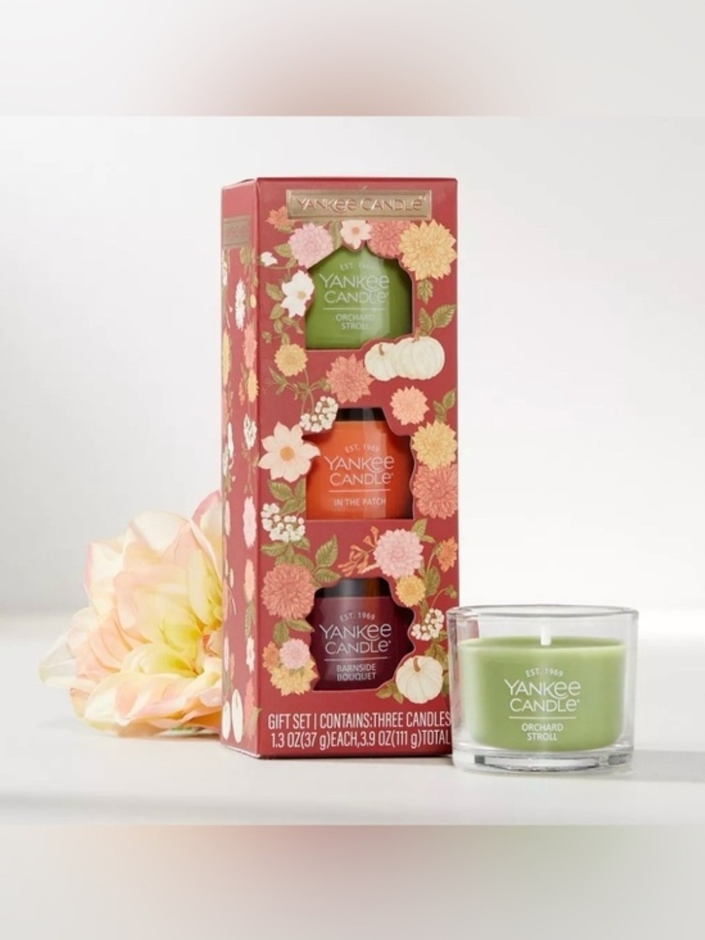 Yankee Candle 3-Candle Gift Set-NIB!